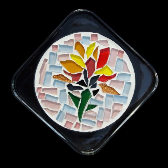 Mosaic Glass Coaster