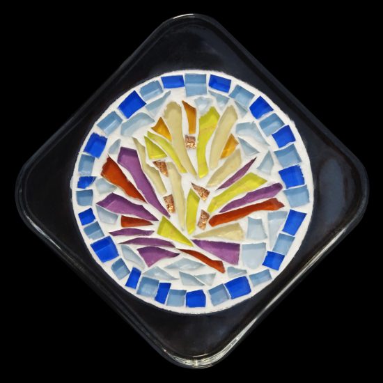 Mosaic Glass Coaster