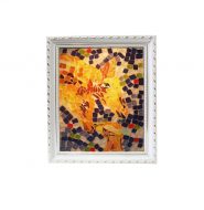 Mosaic Glass Painting (with light)